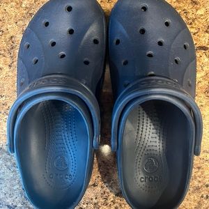 Navy blue crocs